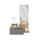 thumbnail image 3 of Mesa Flotante Recibidor Viena Café Claro Virtual Muebles, 3 of 6
