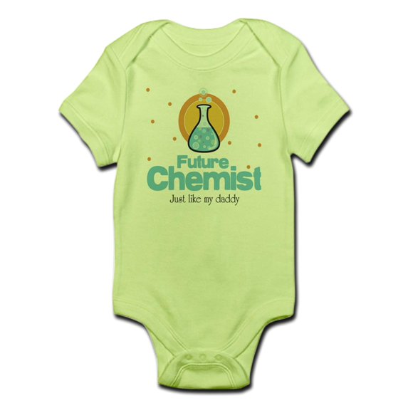 CafePress - Future Chemist Like Daddy Baby Infant Bodysuit - Baby Light Bodysuit