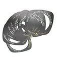 thumbnail image 3 of Anillo de cuello más cálido de cera, Papel Profesional de Anillo Protector de Protección de Cera de 144x144 mm Para Uso Profesional Para El Hogar para la Mayoría de Los, 3 of 7
