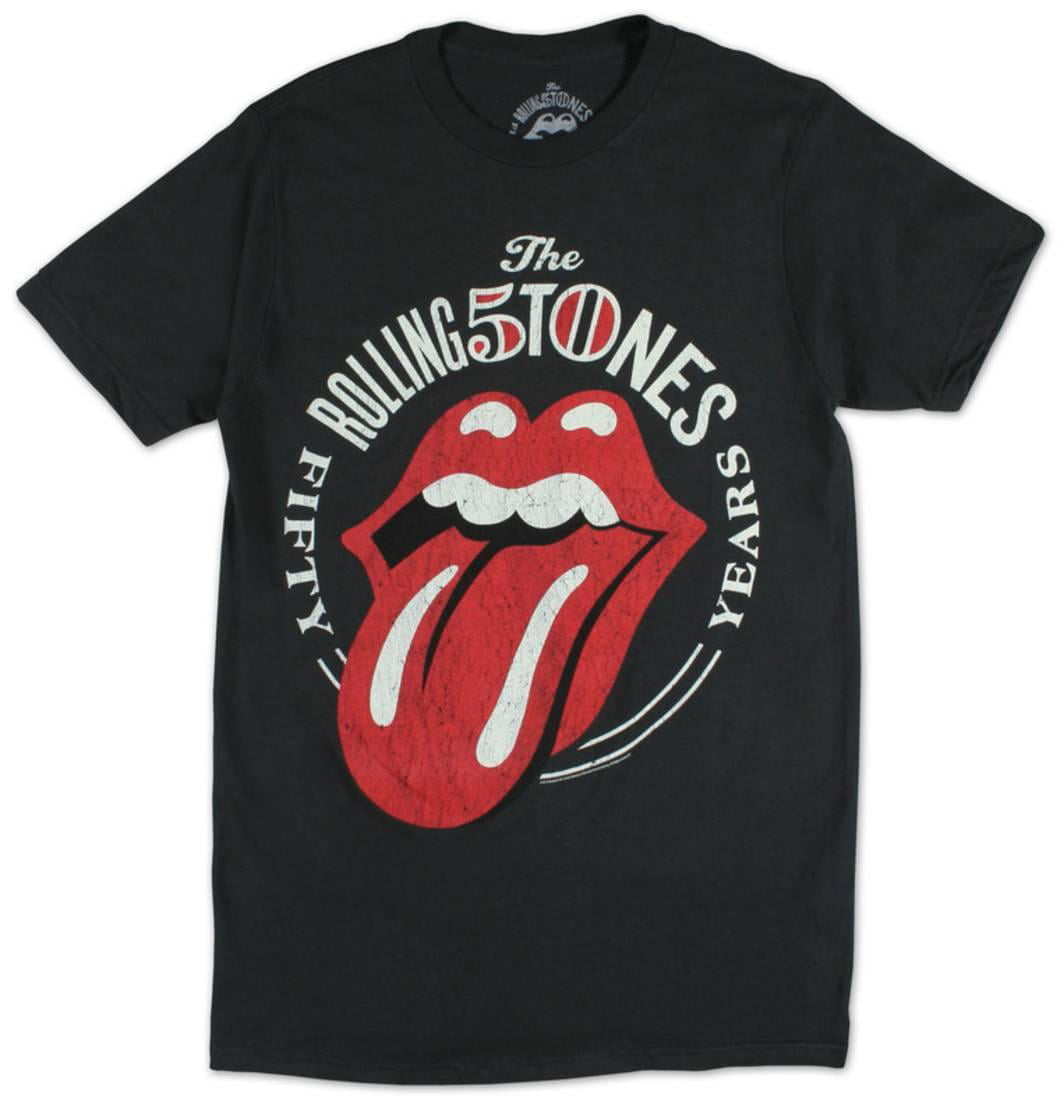Rolling Stones - Official The Rolling Stones 50th Logo Grey Short ...