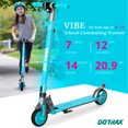 Gotrax Vibe Electric Scooter for Kids Teens 815, 200W 6.5