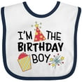 thumbnail image 3 of Inktastic I'm the Birthday Boy Boys Baby Bib, 3 of 4