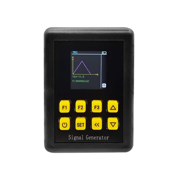 Generador de señales Irfora Generador de señal de mano multifuncional PWM Fuente de señal de pulso Ajuste de modos de ondas sinusoidales y triangulares 0-20mA Corriente 0-10V Dispositivo ajustable de Irfora Generador de señales