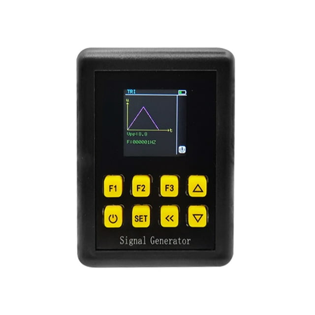 TFixol Multifunctional Handheld Signal Generator PWM Pulse Signal Source Sine and Trianglar Waves Modes Adjustment 0-20mA Current 0-10V Voltage Adjustable Device