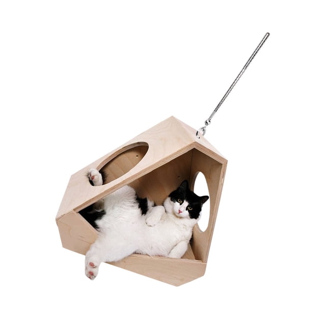 Toystoory Espejo retrovisor para coche, colgante colgante de gato 3D, decoración para habitación de bebé, adornos acrílicos con forma de Decoración del hogar