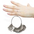 thumbnail image 3 of Agiferg Ring Gauges Finger Sizer Measuring Ring Tool Size 1-13 with Half Size 27 Piece, 3 of 5