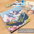 thumbnail image 4 of FORMRS 3 Ring Photo Album 4"x6" Self Adhesive Large Capacity PU Leather Cover, Abstract Mountain, 4 of 8