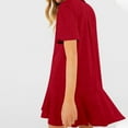 thumbnail image 1 of SHIXIAOO Robe à Manches Courtes à Ourlet Volanté pour Femmes, Robe Midi d'Été Décontractée et Fluide avec Style, Robe Maxi à Bretelles Spaghetti, Grande Taille, Robe Portefeuille Léopard, 1 of 8