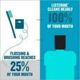 thumbnail image 4 of 2 Pack Listerine Antiseptic Mouthwash Cool Mint 8.5oz Each, 4 of 10