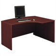 thumbnail image 3 of Series C 60W Right Handed Bow Front Desk in Mahogany - Engineered Wood, 3 of 5