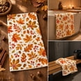 thumbnail image 3 of suore Fall Kitchen Towels, Absorbent Terrycloth Decorative Kitchen Towels, Cotton-Like Polyester Kitchen Towel for Fall Harvest Thanksgiving Decor with Quick-Dry Function, 3 of 7