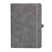Classic College Ruled Notebook with 200 Pages, Expandable Inner Pockets, and Elastic Closure for Journaling and Planning