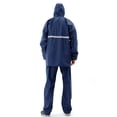 thumbnail image 4 of YAOMOBB Split Design Raincoat Waterproof Raincoat Suit for Cycling High gloss Reflective Strip Breathable with Elastic Cuffs Outdoor Sports Windbreaker, 4 of 6