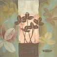 thumbnail image 2 of Russell, Wendy 26x26 Black Ornate Wood Framed with Double Matting Museum Art Print Titled - Clover Tile I, 2 of 4