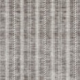 thumbnail image 3 of HomeRoots 673887 5 x 8 ft. Taupe & Ivory Striped Transitional Washable Machine Made Rectangle Area Rug with UV Protection, 3 of 9