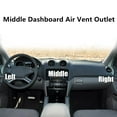 thumbnail image 5 of Brown Middle Dashboard Air Vent Outlet Panel 1648302154 For Benz ML63 ML 500 350, 5 of 5