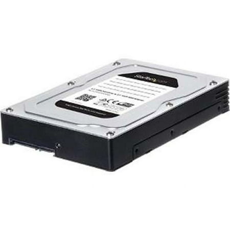 UPC: 0065030874434 | StarTech 25SATSAS35HD 2.5 to 3.5 Hard Drive Adapter – For SATA and SAS SSDs/HDDs – SSD Enclosure – HDD Enclosure – Internal Hard Drive Enclosure