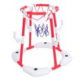 thumbnail image 1 of Floating Basketball Hoop, Pool Basketball Hoop Endless Fun Portable  for Outdoor Red, 1 of 7