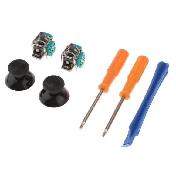Controller Daumenstiel analógico Thumb Stick de repuesto con herramientas de reparación CUTICAT Reemplazo del palillo analógico 3D