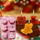 thumbnail image 4 of Moldes para hornear, molde para pasteles navideños grandes, para hornear pasteles navideños pequeños, jabones, chocolates, gelatinas y velas con forma de árbol de Navidad, molde para hornear con forma, 4 of 5