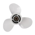 thumbnail image 5 of NEWZQ Aluminum Alloy Boat Engine Propeller for Yamaha 30hp 40hp 50hp 60hp Outboard 3 Blades White, 5 of 10