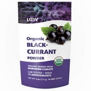 LOOV Organic Blackcurrant Powder - 14-day Supply - No Added Sugar