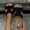 Black, variant on Women's Sandals Comfortable, Beach Shoes Flip Flops Elegant, Breathable Toe Comfortable Leisure Trendy Summer Outdoor Slippers Brown Women Sandal