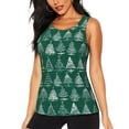 thumbnail image 3 of Goofa Christmas Trees Printed Womens Workout Tops for Women Sleeveless Yoga Shirts Athletic Running Tank Tops Sleeveless Gym Clothes Workout Apparel-X-Large, 3 of 9