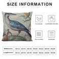 thumbnail image 6 of Acheng Decorative Pillow Cover Rustic Cushion Cover for Couch, Bird and Egg Design,Throw Pillow Covers Suitable for All Season Pillow Case for Living Room Bedroom Sofa Chair Couch Car,2 pcs White, 6 of 6