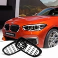 thumbnail image 3 of ABS doble línea protectora reemplazable rejilla de riñón delanteroGlossy Ridney Grille Front Grill Motors Styling Accesorios reemplazables 51137261356 Reemplazo para Sedan F10 de 5 series 2010-2016 Inevent VI001701-00B, 3 of 6