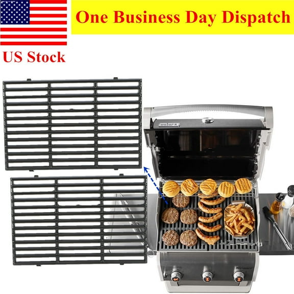 17.5" Cooking Grates Grill Grids for Weber 7638 GENESIS SILVER GOLD Platinum B/C