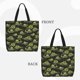 thumbnail image 2 of Balery Light Green Excavator Bolsa de Mano para Mujeres con Cremallera, Bolsa de Gimnasio con Compartimentos, Bolsa para Laptop, Bolsa para Trabajo, 2 of 7