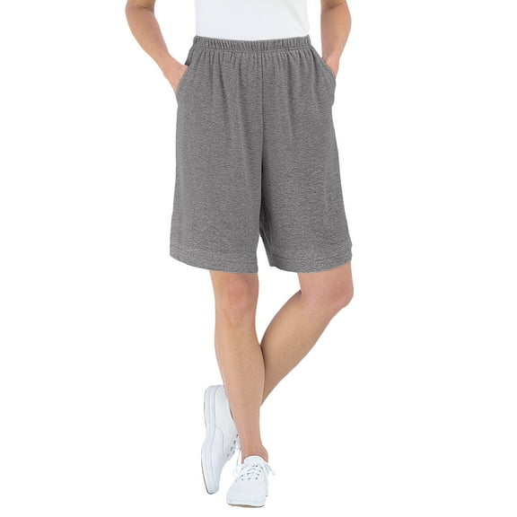 Woman Within Plus Size 7-Day Knit Short