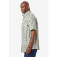 thumbnail image 4 of KingSize Men's Big & Tall Short Sleeve Wrinkle-Free Sport Shirt, 4 of 4
