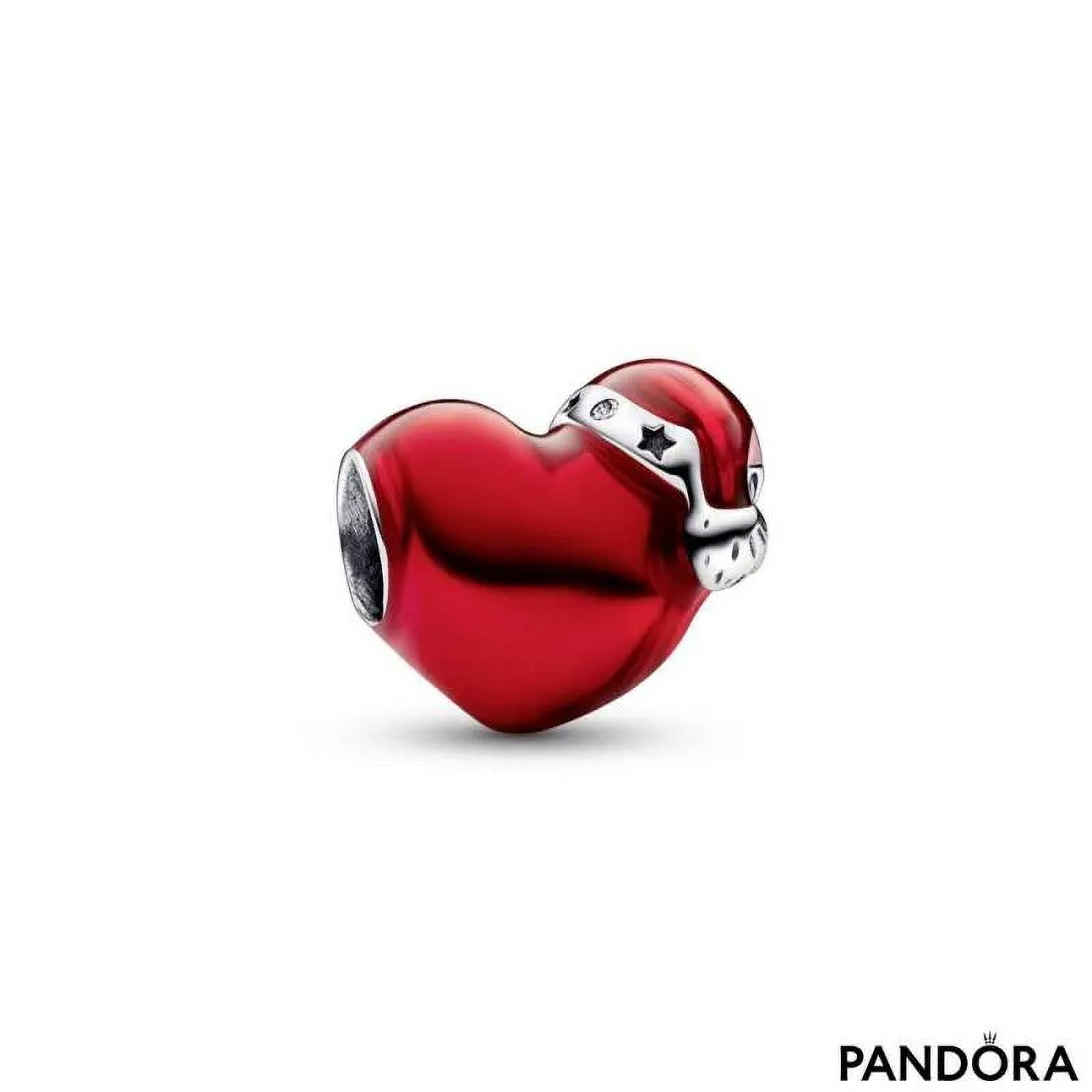 Pandora Moments Silver Charm Bracelet With Heart Clasp 590719-23