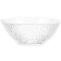 FRCOLOR  Sauce Dish Appetizer Bowls Mini Glass Disc Transparent Dipping