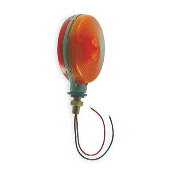 GROTE 50630 Turn Lamp,DoubleFace,ThinLine,Red/Yellow