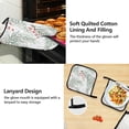 thumbnail image 4 of Dreamtimes Season Berry Mothers day Kitchen Apron,Oven Mitt,Pot Holder,Towel,Birthday Gifts Set for Mom Wife Grandma, 4 of 6
