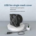 thumbnail image 3 of USB Speed Control Fan Smoke Absorber Fume Extractor Fan Pipe Duct Exhuast Fan USB Adjustable Speed Fan, 3 of 4