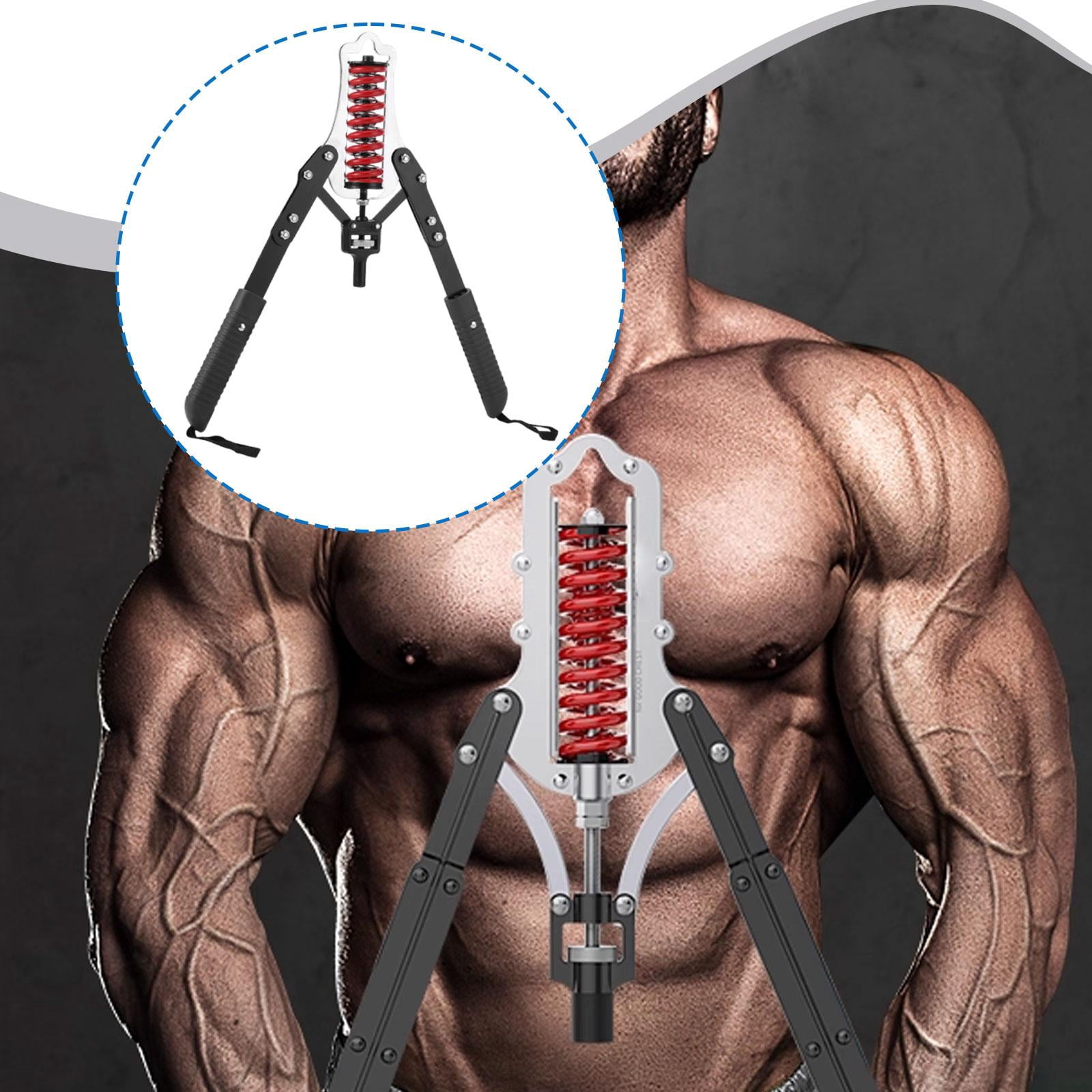 Dualoai Twister Arm Exerciser Adjustable Resistance Sturdy Arm Exercise Strengthener Double Spring