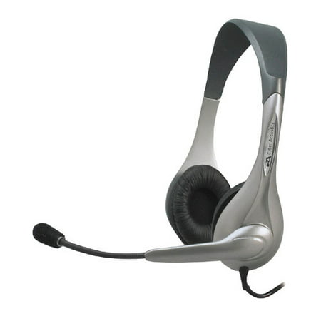 Cyber Acoustics Speech Recognition Stereo Headset and Boom