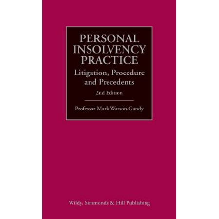 Personal Insolvency Practice Litigation Procedure And