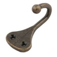 thumbnail image 5 of Uxcell 1.2" Length Bronze Tone Metal Wall Hanger Keychain Hooks, 5 Pack, 5 of 6