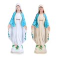 thumbnail image 1 of 2 figuras creativas de la Santa Madre María, estatuas, manualidades, decoración para dormitorio, hotel y escritorio. Abrigo azul de 15 cm, 1 of 9
