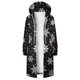 thumbnail image 3 of Puntoco-Chaqueta con capucha para mujer, suéter con capucha de manga holgada con estampado de Feliz Navidad, Chaqueta larga, liquidación de Navidad Puntoco Puntoco-1563, 3 of 6