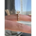 thumbnail image 6 of 3.00Ct Elongated Cushion Cut Moissanite Solitaire Engagement Ring, Accent Band, 18K Yellow Gold, 6 of 7