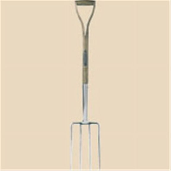 Spear & Jackson Traditional Stainless Steel Digging Fork, Heavy Duty Durable Stainless Steel Garden Tool, Ideal for Digging, Aerating, and Turning Soil