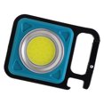 thumbnail image 3 of Mini Keychain Light, Aluminum Alloy Various Lighting Methods Portable Pocket Light COB  For Tent Blue, 3 of 8