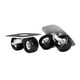 thumbnail image 1 of 1 par de patines portátiles para adultos, patines antideslizantes. Ruedas negras sólidas, 1 of 3