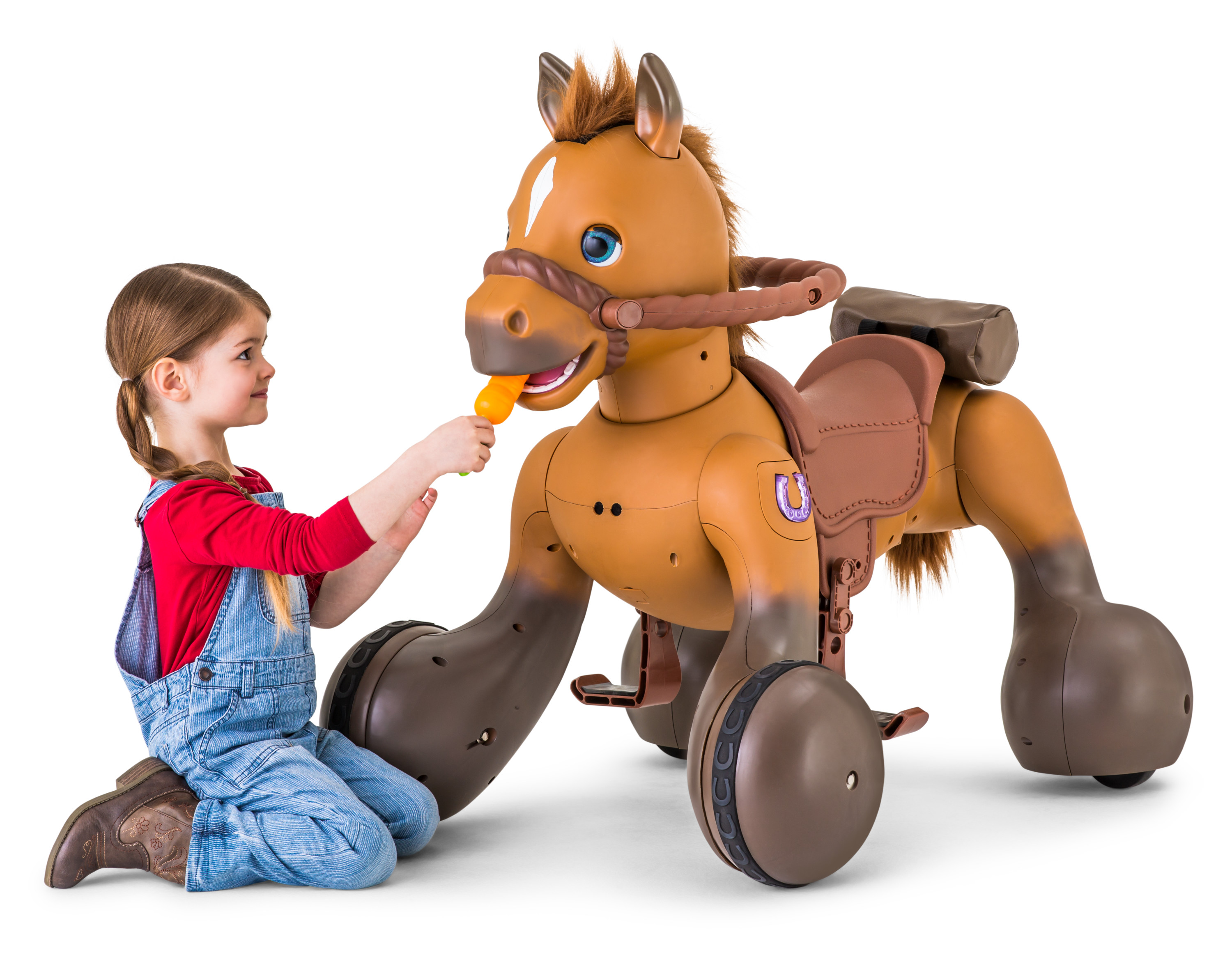12-Volt Rideamals Scout Pony Interactive Ride-On Toy by Kid Trax - image 5 of 10